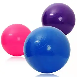 Özel Fitness yoga topu geliştirir denge çekirdek gücü egzersiz ağır şişme pvc anti patlama yoga topu