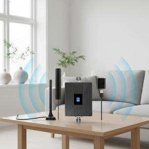 Ripetitore di <span class=keywords><strong>Segnale</strong></span> Mobile Dual Band 900 1800 2100 MHz, Amplificatore GSM LTE, Mini Booster di <span class=keywords><strong>Segnale</strong></span> Cellulare, Kit Completo per Zone con <span class=keywords><strong>Segnale</strong></span> Debole - Product Image 1