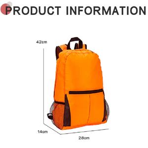 Mochila Económica Personalizada con Logotipo, Impermeable, de Poliéster, con Cierre, para Regalo Promocional de Marca, Obsequio Empresarial, Plegable - Product Image 5