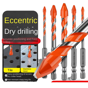 <span class=keywords><strong>ดอก</strong></span><span class=keywords><strong>สว่าน</strong></span>เพชรแข็ง<span class=keywords><strong>พิเศษ</strong></span> 5 มม. หัวเหล็กเอียงพิเศษ รูปสามเหลี่ยม สำหรับกระเบื้องเซรามิก ผนังปูนซีเมนต์ คอนกรีต 6 มม. 8 มม. - Product Image 1