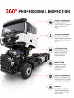 Camion tracteur SHACMAN 6x4 d'occasion robuste, remis à neuf, F3000 375HP, pour remorquage de semi-remorques
