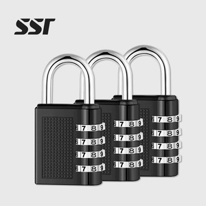 Cadenas de Sécurité Anti-Intempéries à Code 4 Chiffres, Cadenas à Combinaison en Alliage de Zinc - Product Image 1