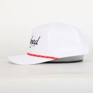 Gorra <span class=keywords><strong>de</strong></span> Béisbol Personalizada <span class=keywords><strong>de</strong></span> 5 Paneles |   Sombrero <span class=keywords><strong>de</strong></span> Cuerda Vintage con Logotipo Bordado |   Gorras Deportivas <span class=keywords><strong>de</strong></span> Algodón para Hombre y Mujer, MOQ Bajo <span class=keywords><strong>de</strong></span> 2 Piezas, OEM - Product Image 4