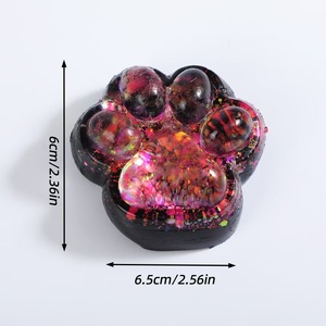 New Style Furry Galaxy Paw Cat Claw Kawaii Animal Rebound Squeeze Toy Silicone TPE Mochi Squishy Pressure Relief - Product Image 3