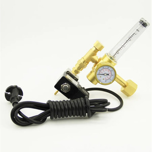 Regulador de CO2 con medidor de flujo de 0-15 PSI y manómetro para cultivo hidropónico en carpa de cultivo - Product Image 1