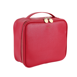 2026 Adjustable Dividers Portable Organizer Luxury Brush Cosmetic Bags <b>Cases</b> for Lady Sedex 4p Customized <b>Makeup</b> Train <b>Case</b> - Product Image 1