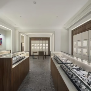 Custom <strong>Watch</strong> <strong>Display</strong> Counter and Glass <strong>Display</strong> <strong>Showcase</strong> for <strong>Watch</strong> Shop Interior - Product Image 1