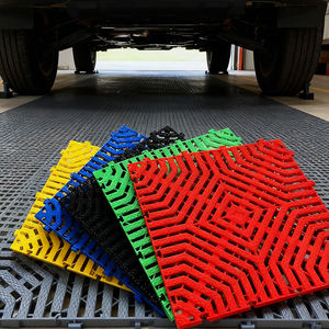 Dalles de sol en PVC modernes pour <span class=keywords><strong>garage</strong></span>, surface imperméable, <span class=keywords><strong>intérieur</strong></span>, pour atelier, résidence, centre commercial, entrepôt avec design graphique - Product Image 1