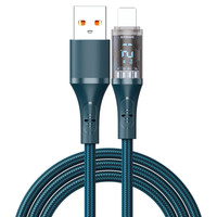 65W LED Affichage A-C Port Charge Rapide 1.2m USB Type-C Câble Bold Nylon Tressé Données Câble pour Caméras Ordinateurs Imprimantes