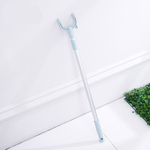 Telescopic Aluminum <b>Clothes</b> <b>Rack</b> Standing Hook Type For Wardrobe Clothing Drying - Product Image 2