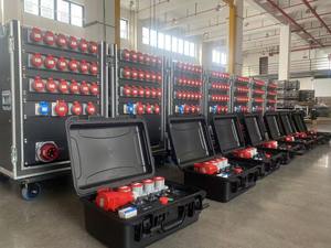 500 किलोग्राम उठाने के चरण उपकरण वायरलेस इलेक्ट्रिक चेन, फेस्ट केस के साथ संगीत के लिए डबल ब्रेक स्टेज लिफ्ट - Product Image 4