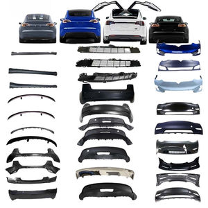 LinTech Nouvelle Qualité Authentique Welta <span class=keywords><strong>Tesla</strong></span> Model 3 Pièces et Accessoires pour Véhicules Électriques Lame de Pare-chocs Avant avec <span class=keywords><strong>Attelage</strong></span> de Remorquage pour 2017-2019 - Product Image 1
