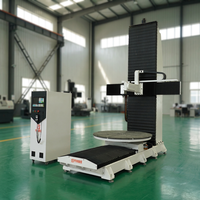 Nouvelle fraiseuse CNC 5 axes de l'usine de Jinan avec commande Syntec, moteur à broche unique haute rigidité et PLC pour la sculpture et la gravure 3D sur bois
