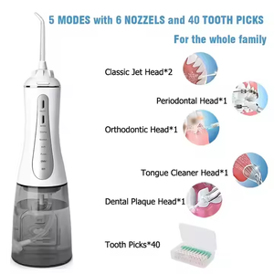 Hydropulseur dentaire pour le nettoyage des dents, nettoyeur buccal, soins bucco-dentaires - Product Image 4