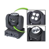 Projecteur LED RVBW double face à tête mobile de haute qualité, le plus populaire en promotion, pour scène de discothèque et DJ, avec contrôle DMX512, indice de protection IP33