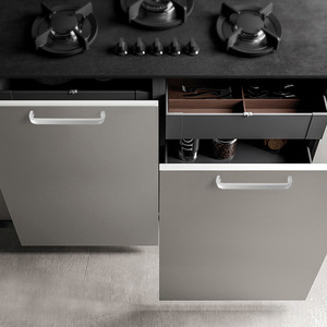 Aluminum Alloy Furniture Handle Bar Minimalist Cabinet Drawer Door Kitchen Cabinet Handle Durable <b>Oxidation</b> Finish - Product Image 3