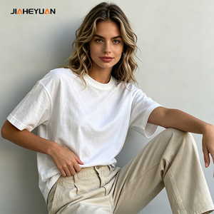 Wholesale High Quality 100% Cotton Crewneck Tee <strong>Shirt</strong> for <strong>Women</strong> Low Price Custom Logo Oversized <strong>Womens</strong> Crop Top Casual <strong>T</strong>-<strong>Shirts</strong> - Product Image 1