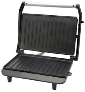 Cubierta de acero inoxidable uso doméstico eléctrico 2 rebanadas Mini Parrilla de contacto - Product Image 6