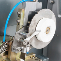 Machine semi-automatique d'enroulement et de scellement de ruban PTFE pour filetages de vannes