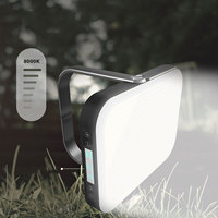 Camping Solar 2022 Fashion 30000Mah Power Bank Camping Lantern Emergency Solar Panel Rechargeable Outdoor LED Light For Table Desk Tent Garden