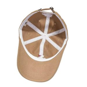 Gorra de Béisbol de Algodón de 6 Paneles Personalizada, de Alta Calidad, Moderna y Ajustada, con Logotipo Bordado, Cierre de Hebilla Metálica, Estilo Deportivo - Product Image 3
