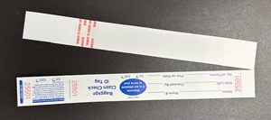 Étiquettes personnalisées pour bagages d'hôtel, rouleaux numérotés d'identification de bagages, feuilles autocollantes en vinyle - Product Image 3