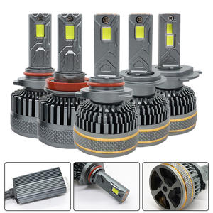 Faro LED A886 de Luz Alta/Baja, H4 Canbus, Tubo Doble de Cobre, 12V 150W 10000LM 6000K, Ajuste Universal para Todos los Autos - Product Image 3