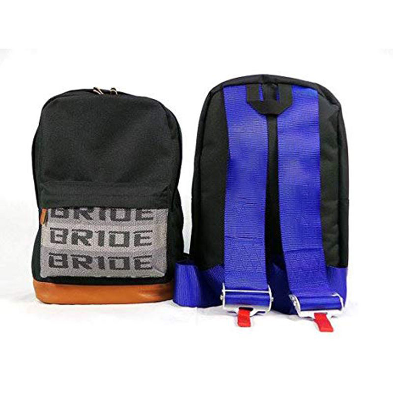 Sac à dos avec harnais de course Style JDM et sangle de sécurité