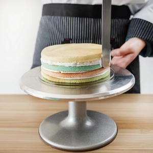 Silicone Chiffon <strong>Cake</strong> Mold 4/<strong>6</strong>/8 Inch Round No-cut <strong>Layered</strong> Rainbow Mousse <strong>Cake</strong> Baking Tool - Product Image 4