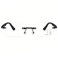 Lunettes de lecture sans monture pour hommes, lunettes multifocales progressives, lunettes anti-lumière bleue photochromiques pour femmes, lunettes optiques