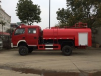 Camion-citerne à eau Dongfeng Tianjin à double cabine de 8000 litres pour la lutte contre les incendies