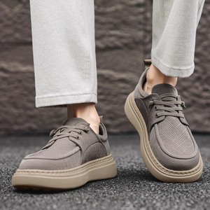 Chaussures en toile pour hommes Empire Pipe, bout rond, respirantes, à lacets, style décontracté, légères pour l'été - Product Image 4