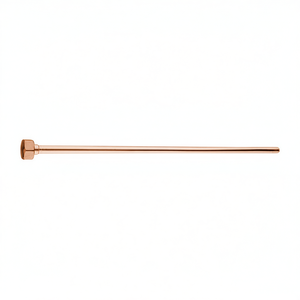 Tubo de Cobre D 10 con Abrazadera y Tapa G 1/2 Pulgada, Longitud 8 cm, Ancho 43 cm, Trampa de Plomería - Product Image 3