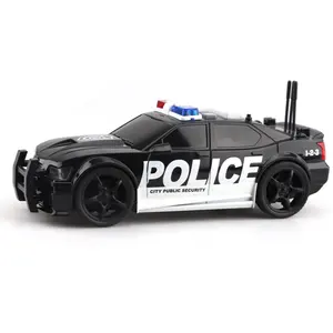 Bonne Qualité Jouets Voiture 1:20 Friction Voiture De Police Ont lumière et Musique Fonction