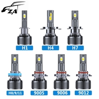 Nouveau ZhenAo VW Mini Ampoule de phare LED 3570 12V 72W Kit Canbus 9004/9005/9006 H11 H7 H4 Ajustement universel Compatible OE
