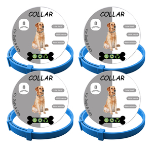 Collar calmante de silicona ajustable para perros, feromonas naturales para aliviar la ansiedad, collar impermeable para aliviar el estrés - Product Image 1