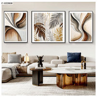 Pintura en Lienzo de Hojas Doradas y Negras, Pósteres y Grabados Nórdicos de Mármol, Arte de Pared para Decoración del Hogar, Pintura de Porcelana de Cristal