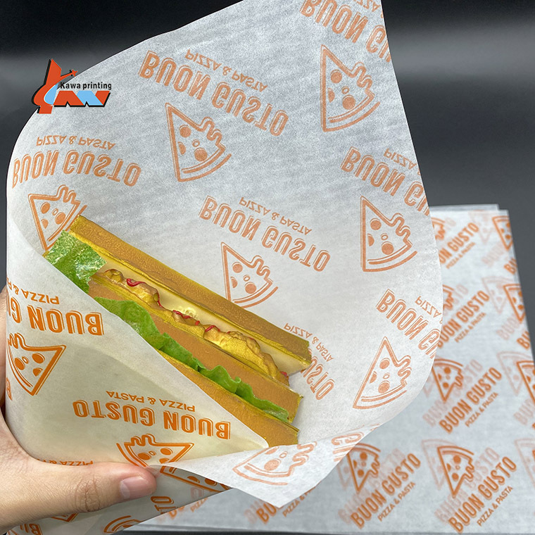 Food Grade Custom logo Printed Wax