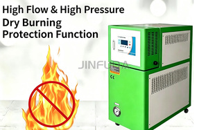 Regulador de Temperatura de Molde Montado en Ruedas para Moldeo por Inyección, Control Preciso de Calentamiento, Máquina Controladora de Temperatura de Molde - Product Image 4