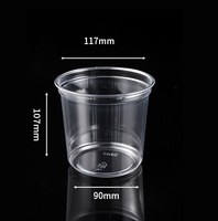 Offres Spéciales : Contenants Alimentaires Transparents en Plastique avec Couvercles – 8 oz, 12 oz, 16 oz, 24 oz, 117 mm – Idéaux pour Fêtes, Mariages, Pique-niques, Camping