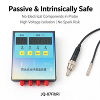 Système de mesure de température pour appareillage haute tension, de -50 à 300°C, résolution d'un dixième de°C, montage sur rail DIN