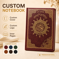 Carnet de notes personnalisé grand format LABON, style Coran arabe