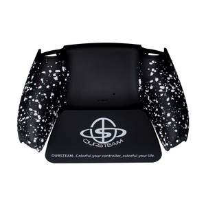 Быстрая доставка: 3D-накладка на заднюю панель контроллера PS5 (PlayStation 5) из ABS-пластика с эффектом «мягкого прикосновения», резиновая рукоятка, запчасти для ремонта - Product Image 6