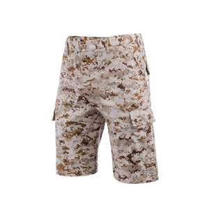 Pantalones Cortos Cargo Multibolsillos Casuales para Exteriores, Cintura Media, Impresión Digital, Algodón Resistente Ripstop, Estilo Táctico BDU - Product Image 3