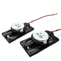 Aksesori Speaker kecil, Film PVC 4Ohm3W 40*20 * h10.2 mm 4020 4Ohm3W Speaker rongga Magnet kelas atas