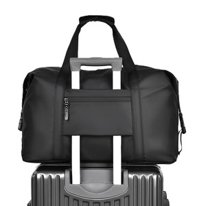 Bolsa de Lona Impermeable de PU Personalizada al por Mayor, Bolsa de Viaje y Deporte de Gran Capacidad, Diseño Minimalista, OEM, Bolsa de Lona para Equipaje al por Mayor - Product Image 2