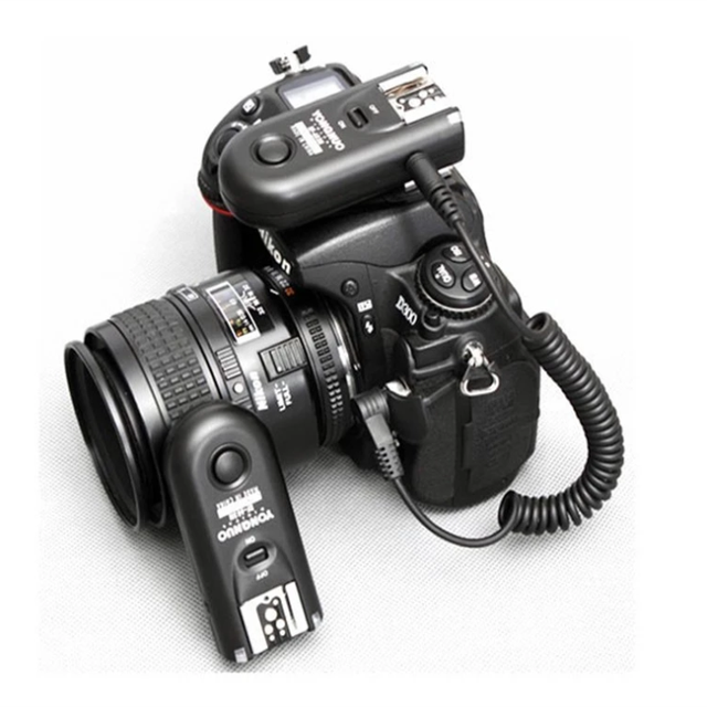 Yongnuo RF-603II N1 Wireless Remote Flash Trigger Transceivers and Receiver Integration for Nikon D800 D810 D500 D700 D4 D5X D3