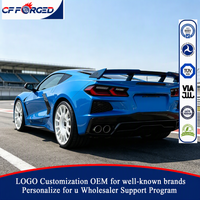 Jantes forgées monobloc CF Custom OZ Racing Rally 18-22 pouces blanc brillant 5x120 neuves pour Chevrolet Corvette Z06 C8