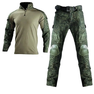 Combinaison de camouflage DF pour homme, manches longues, mélange de coton, modèle G2, entraînement en plein air, combinaison tactique - Product Image 5