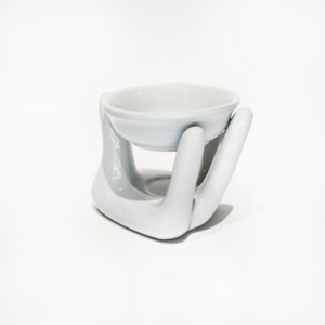 新素材デザインセラミックティーランプキャンドルスティックアロマセラピーストーブ中国セラミックアロマセラピーストーブ香バーナー - Product Image 2